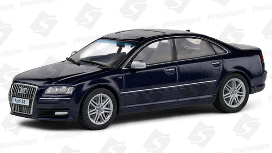 Solido - AUDI A8 S8 (D3) 2010 BLUE 1:43 - Cod. SL4313303