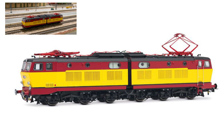 Rivarossi - FS E 656 1st SERIES IN TEE EXPERIMENTAL LIVERY EP.IV 1:87 - Cod. HR2965