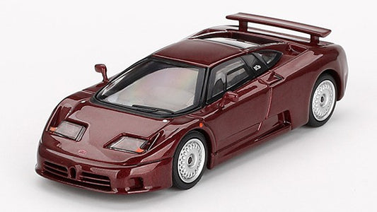 Mini Gt - BUGATTI EB110 GT 1995 DARK MET.RED 1:64 - Cod. MGT00806
