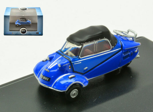 Oxford - MESSERSCHMITT KR200 BUBBLE CAR ROYAL BLUE 1:76 - Cod. OXF76MBC006