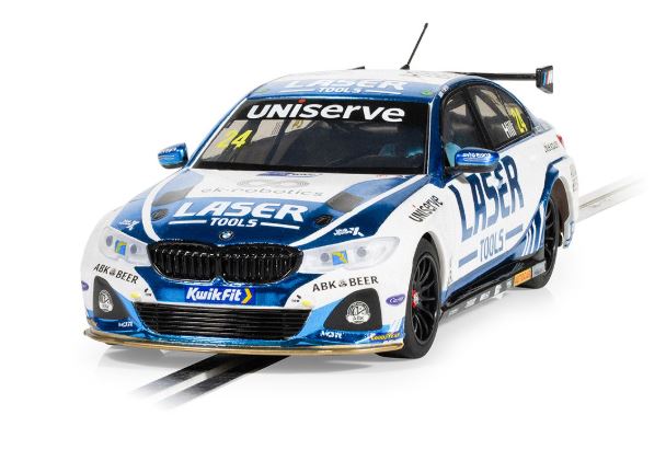 Scalextric - BMW 330e NGTC LASER TOOLS JAKE HILL 2023 SLOT 1:32 - Cod. C4526