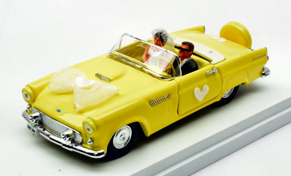 Rio - FORD THUNDERBIRD 1956 JUST MARRIED FIGURES 1:43 - Cod. RI4752P
