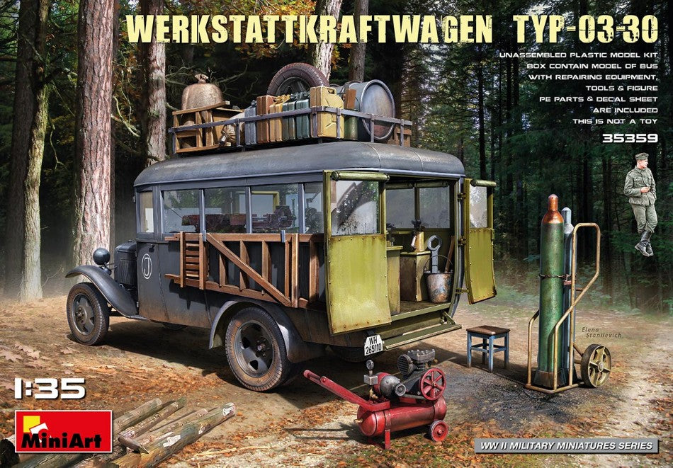 Miniart - WERKSTATTKRAFTWAGEN TYP-03-30 KIT 1:35 - Cod. MIN35359