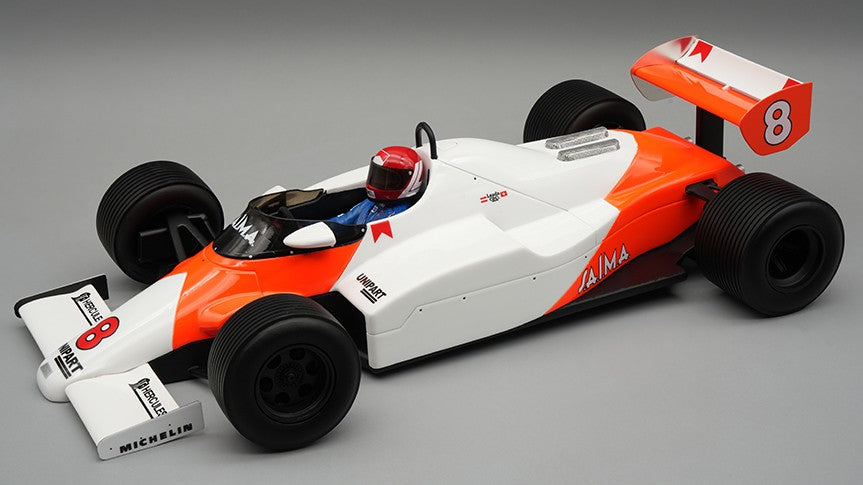 Tecnomodel - MCLAREN MP4/1C N.8 MONACO GP 1983 N.LAUDA (RAIN TYRES) W/DRIVER 1:18 - Cod. TMD18402C