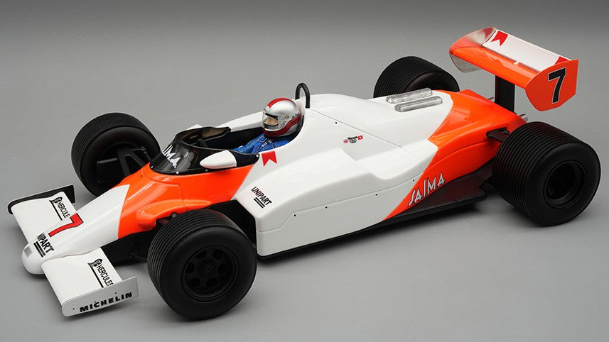 Tecnomodel - MCLAREN MP4/1C N.7 MONACO GP 1983 J.WATSON (RAIN TYRES) W/DRIVER 1:18 - Cod. TMD18402D
