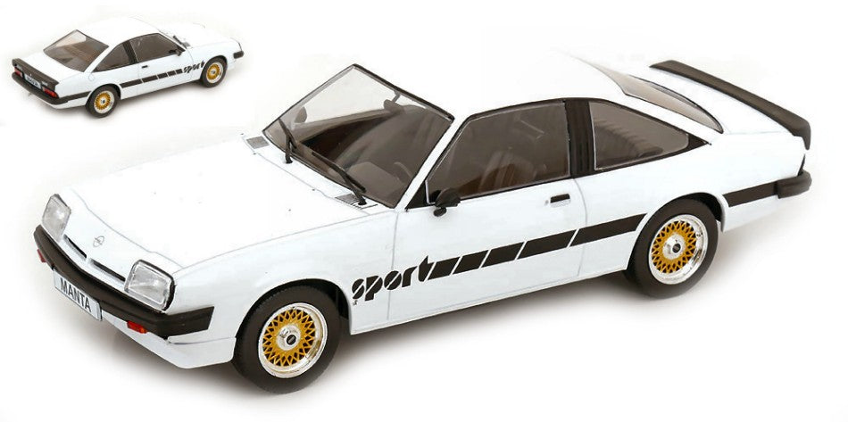 Modelcargroup - OPEL MANTA B SPORT 1980 WHITE 1:18 - Cod. MCG18237