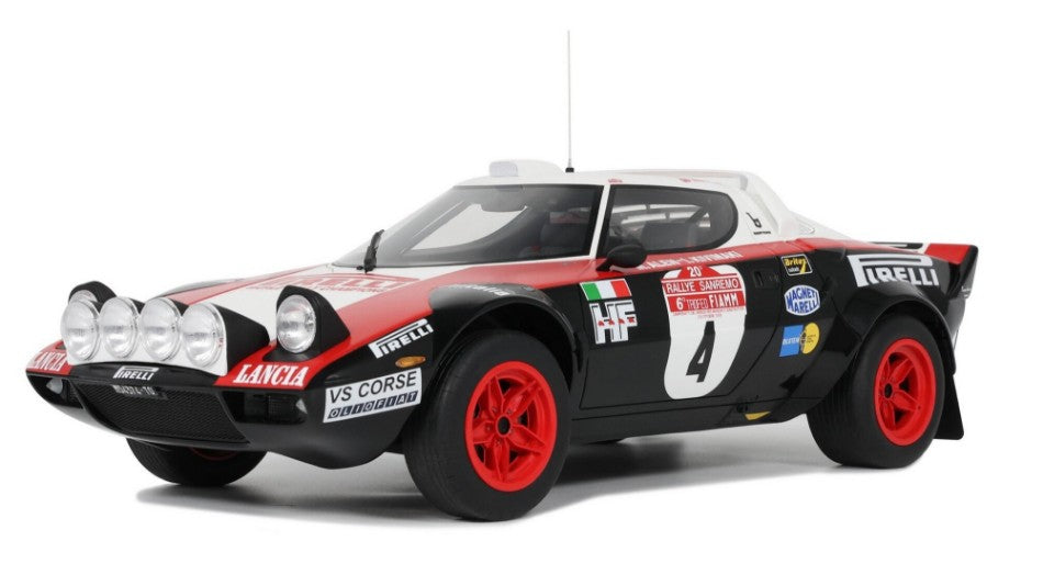 Gt Spirit - LANCIA STRATOS GR.4 N.4 RALLY SAN REMO 1978 M.ALEN 1:12 - Cod. G088