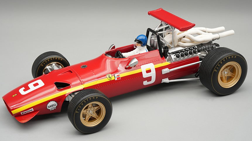 Tecnomodel - FERRARI 312F1/68 NURBURGRING GP 1968 J.ICKX W/DRIVER 1:18 - Cod. TMD18317C