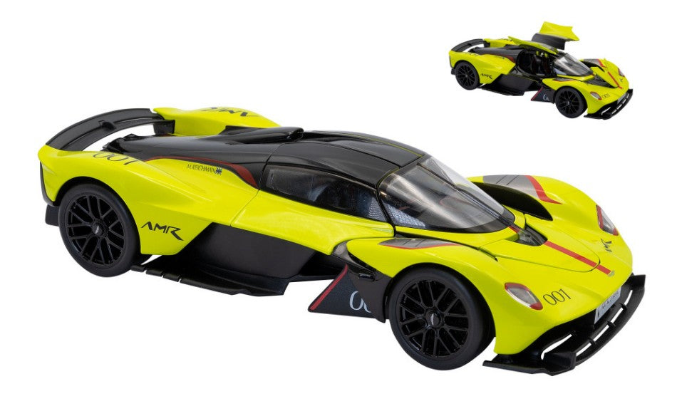Re.el.toys - ASTON MARTIN VALKYRIE N.001 CITRON YELLOW 1:18 - Cod. RE0800Y