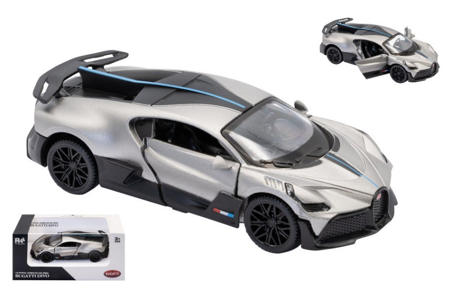 Re.el.toys - BUGATTI DIVO GREY 1:43 - Cod. RE0813GY