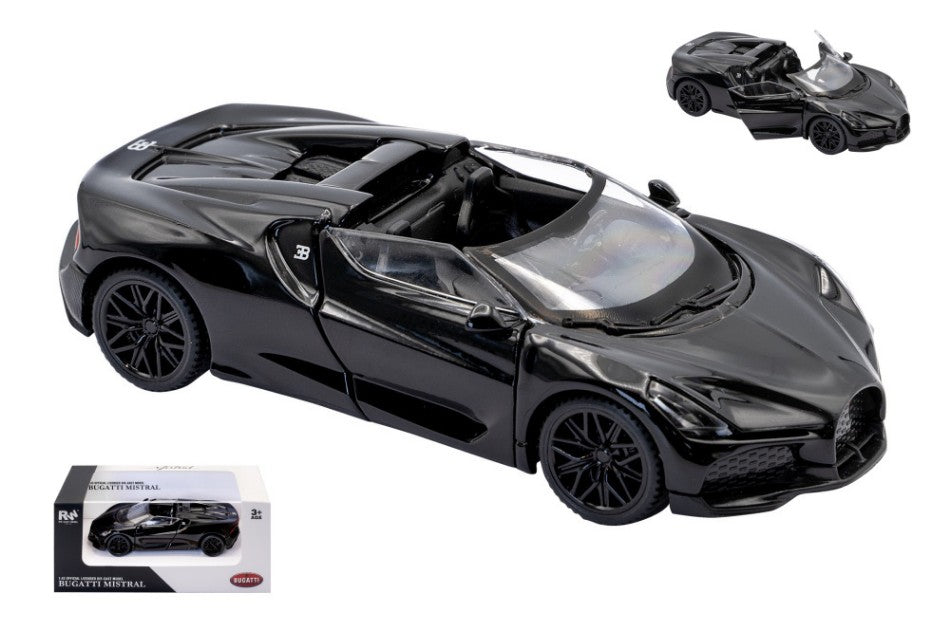 Re.el.toys - BUGATTI MISTRAL BLACK 1:43 - Cod. RE0816BK