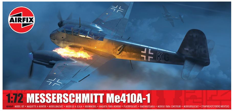 Airfix - MESSERSCHMITT Me410A-1 KIT 1:72 - Cod. A04069