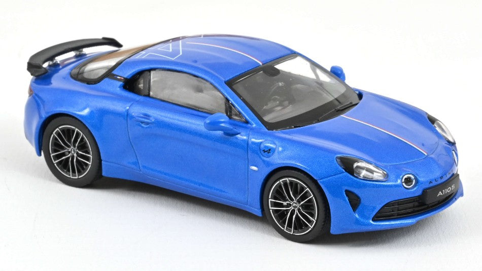 Norev - ALPINE A110 S AERO PACK FRENCH SIGNATURE 2023 ALPINE BLUE 1:43 - Cod. NV517870