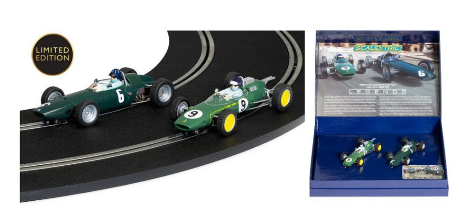 Scalextric - MONTE CARLO GRAND PRIX 1963 TWIN PACK Pz.2 SLOT 1:32 - Cod. C4580A