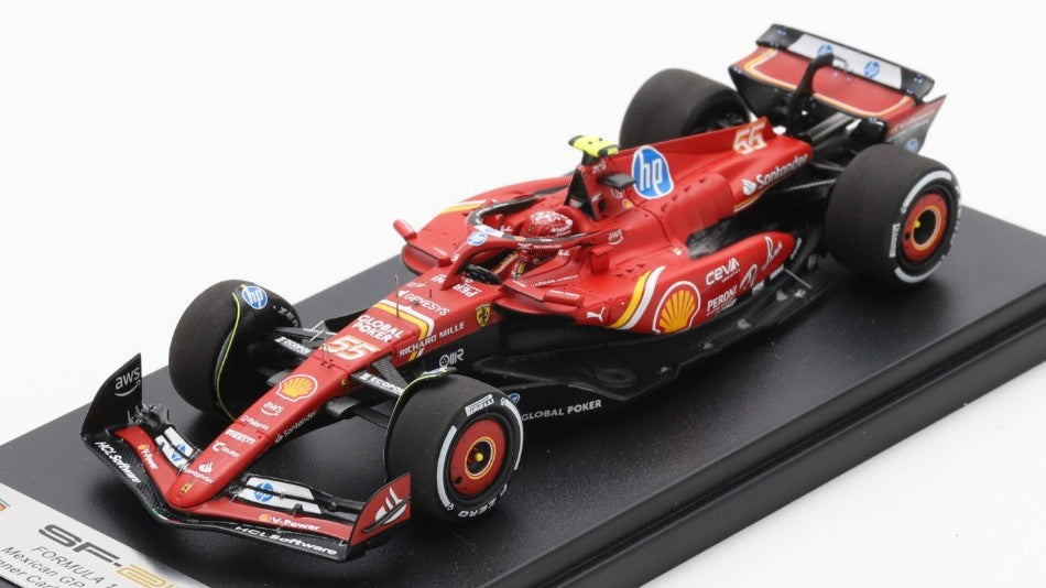 Looksmart - FERRARI SF-24 N.55 WINNER MEXICO GP 2024 C.SAINZ 1:43 - Cod. LSF1069