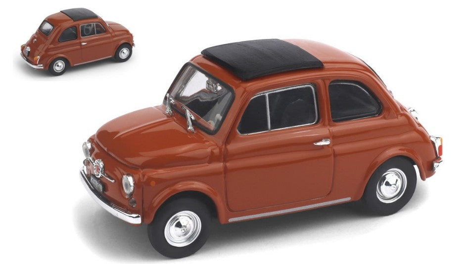 Brumm - FIAT 500F CHIUSA 1965-1972 ROSSO CORALLO CHIARO 1:43 - Cod. BM0455-14