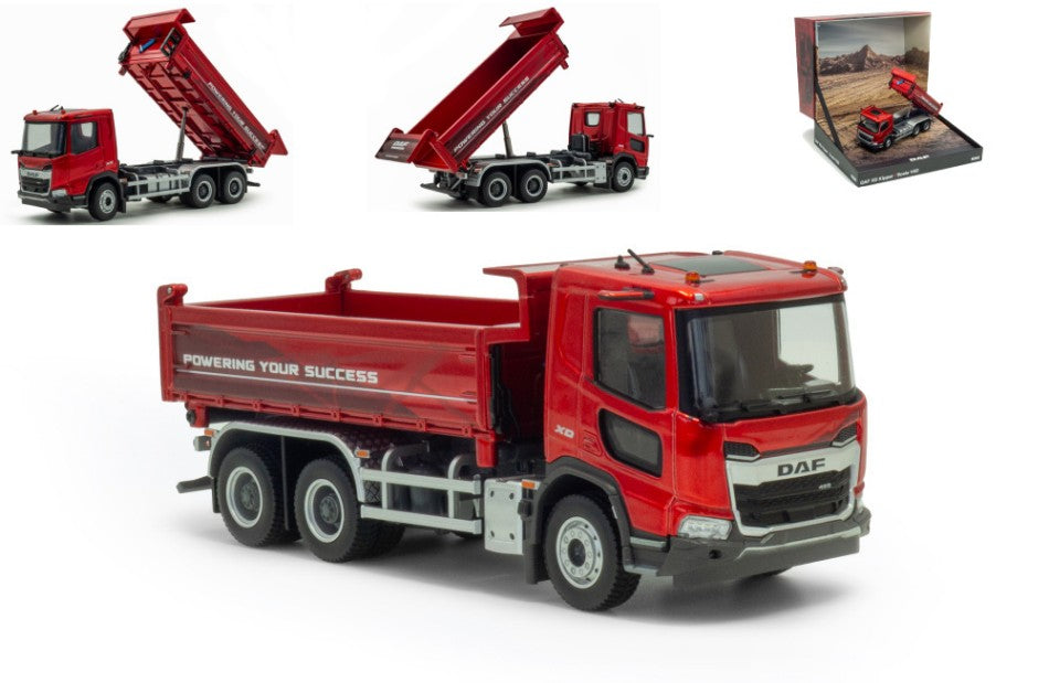 Universal Hobbies - DAF XD KIPPER RED 1:50 - Cod. UH1318