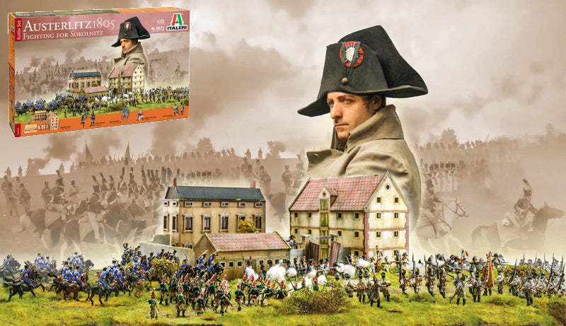 Italeri - AUSTERLITZ 1805 FIGHTING FOR SOKOLNITZ KIT 1:72 - Cod. IT6071