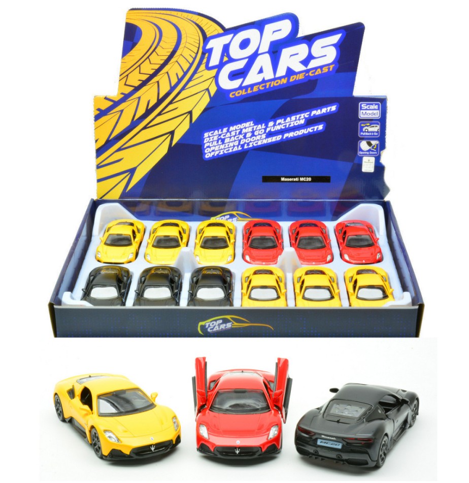 Kinsmart - MASERATI MC20 COL.ASS. (5982) cm 12 - Cod. KT18230