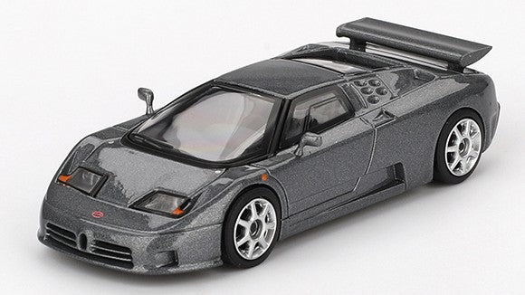Mini Gt - BUGATTI EB110 SUPER SPORT 1995GRIGIO SCURO 1:64 - Cod. MGT01002