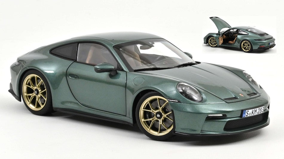 Norev - PORSCHE 911 GT3 WITH TOURING PACKAGE 2021 MALACHITE MET.GREEN 1:18 - Cod. NV187382