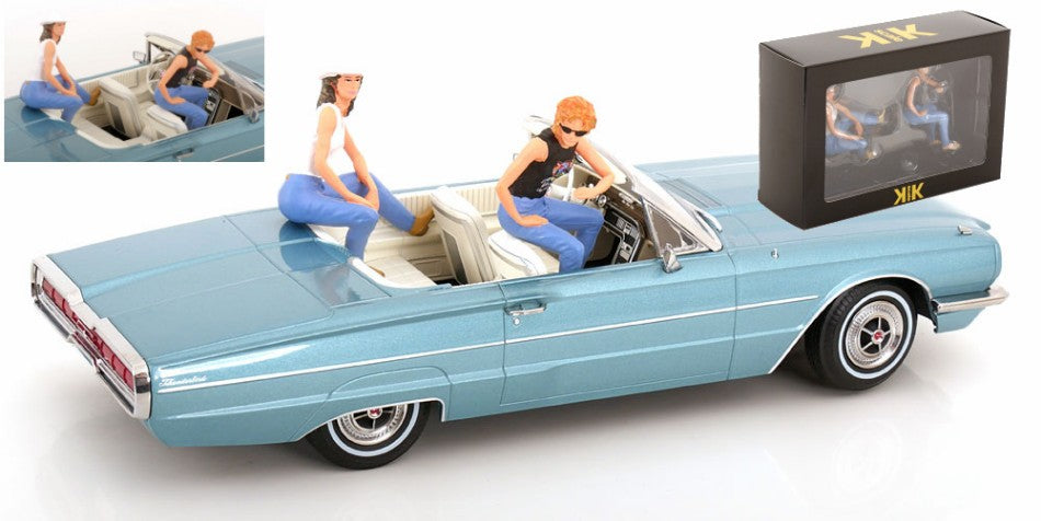 Kk Scale - FIGURINE THELMA & LOUISE (CAR NOT INCLUDED) 1:18 - Cod. KKFIG025