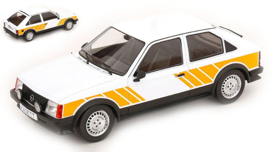 Modelcargroup - OPEL KADETT D GTE 1983 WHITE/YELLOW 1:18 - Cod. MCG18534