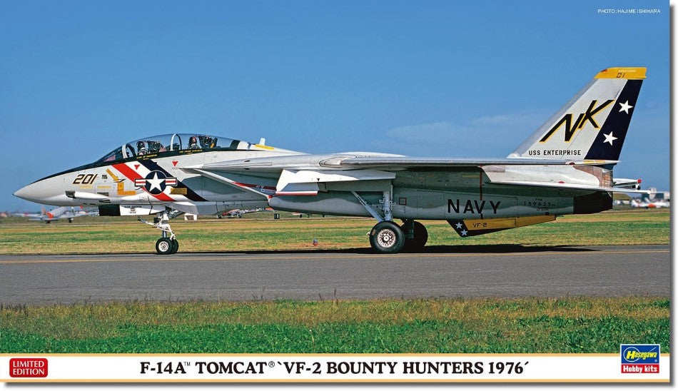Hasegawa - F-14A TOMCAT VF-2 BOUNTY HUNTERS 1976 KIT 1:72 - Cod. HA02491