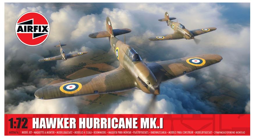 Airfix - HAWKER HURRICANE Mk.I KIT 1:72 - Cod. A02067A