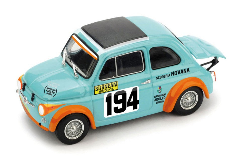 Brumm - FIAT ABARTH 595 SS P.S.STEFANO 1971 N.194 V.GATTAFONI CONF.ABARTH 1:43 - Cod. BM0498
