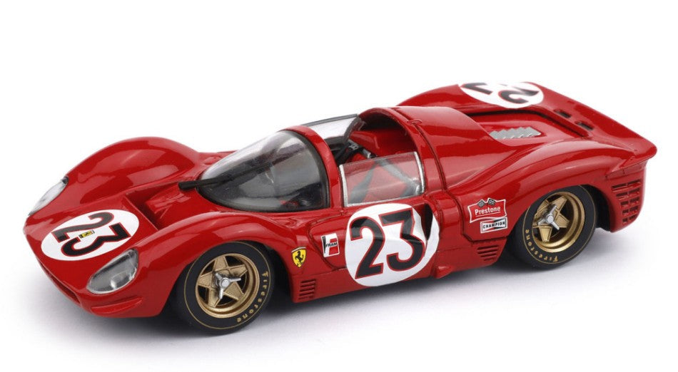 Brumm - FERRARI 330 P4 SPYDER N.23 WINNER 24 H DAYTONA 1967 BANDINI-AMON 1:43 - Cod. BM0658