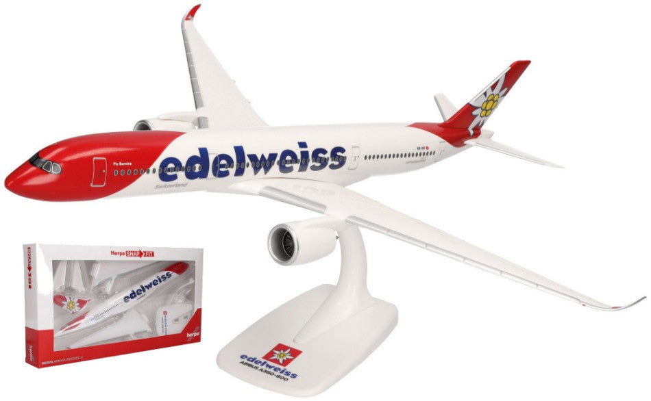 Herpa - AIRBUS A350-900 EDELWEISS AIR 1:200 - Cod. HP614450