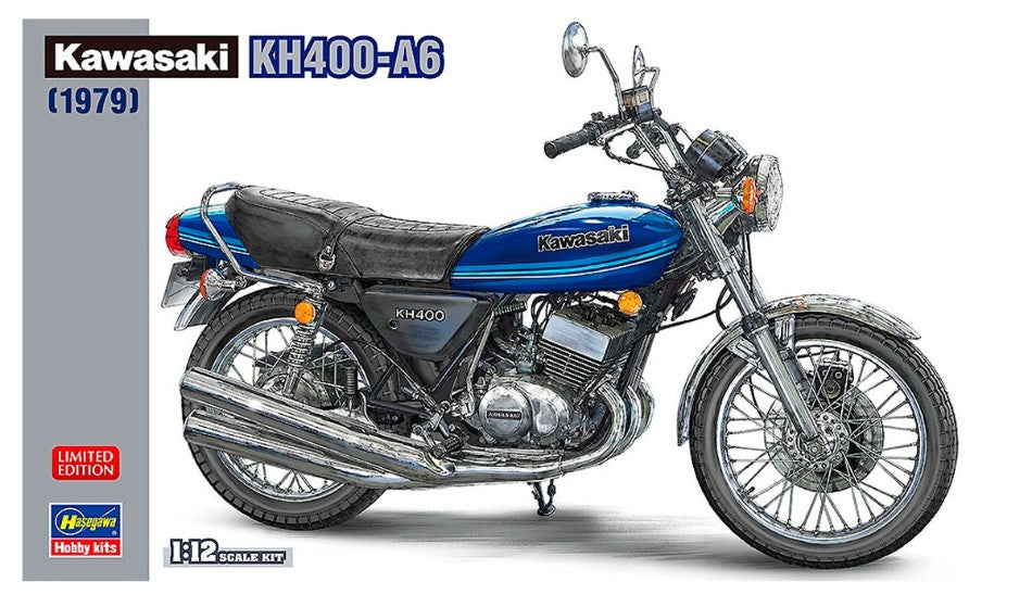 Hasegawa - KAWASAKI Kh400-A6 KIT 1:12 - Cod. HA21772
