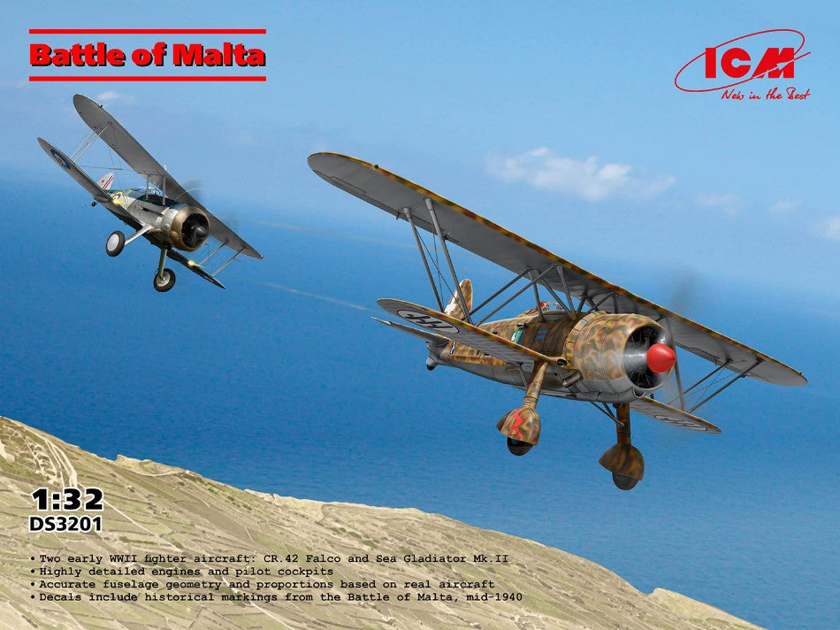 Icm - BATTLE OF MALTA KIT 1:32 - Cod. ICMDS3201
