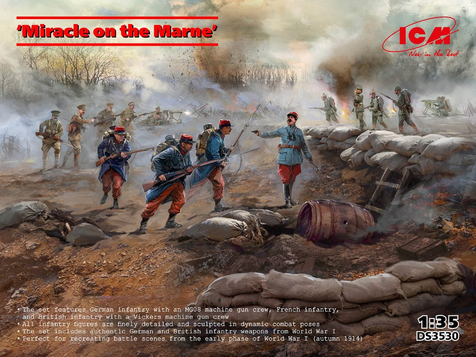 Icm - MIRACLE ON THE MARNE KIT 1:35 - Cod. ICMDS3530