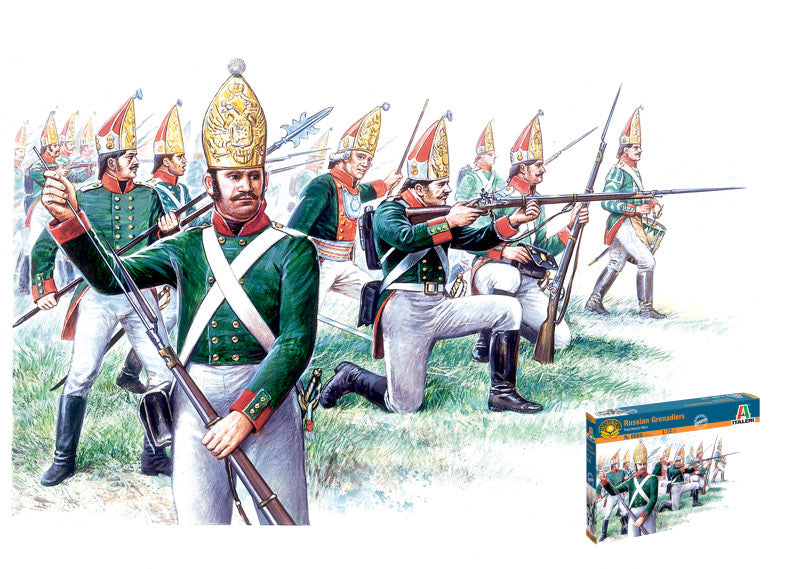 Italeri - RUSSIAN GRENADIERS KIT 1:72 - Cod. IT6006