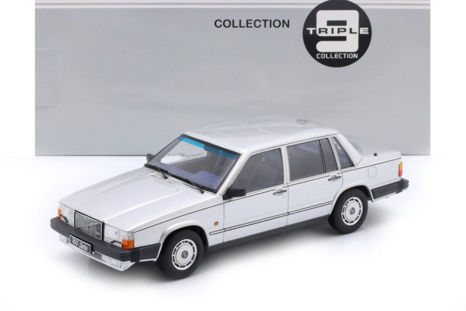 Triple 9 - VOLVO 760 1985 SILVER 1:18 - Cod. T9-1800535