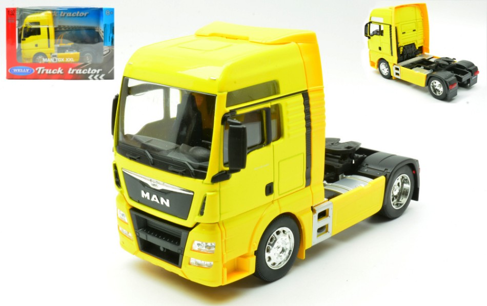 Welly - MAN TGX 18.440 (4x2) YELLOW 1:32 - Cod. WE32650SY