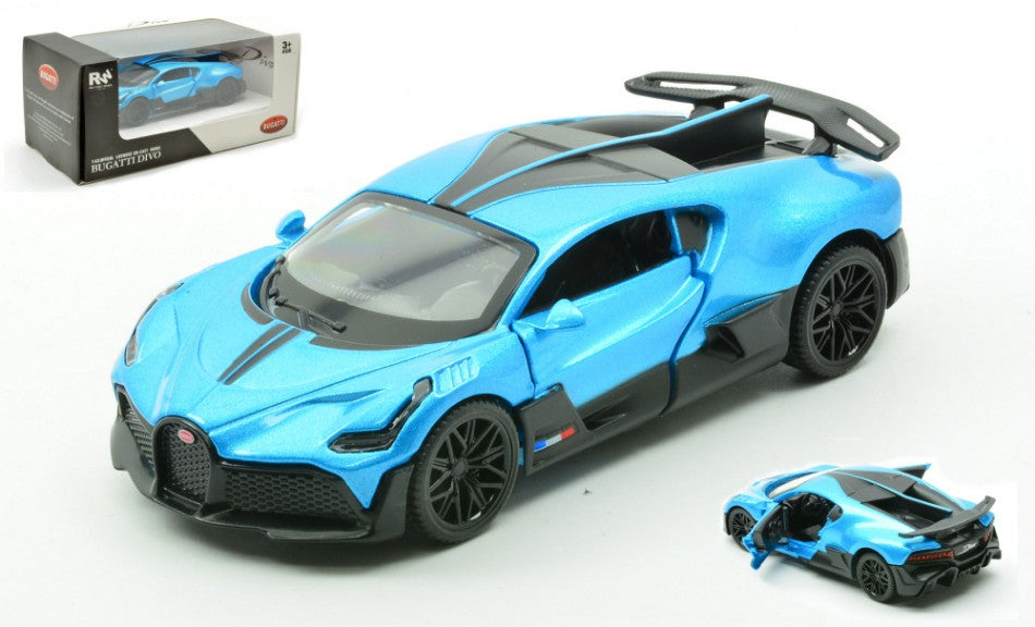 Re.el.toys - BUGATTI DIVO LIGHT BLUE 1:43 - Cod. RE0813B