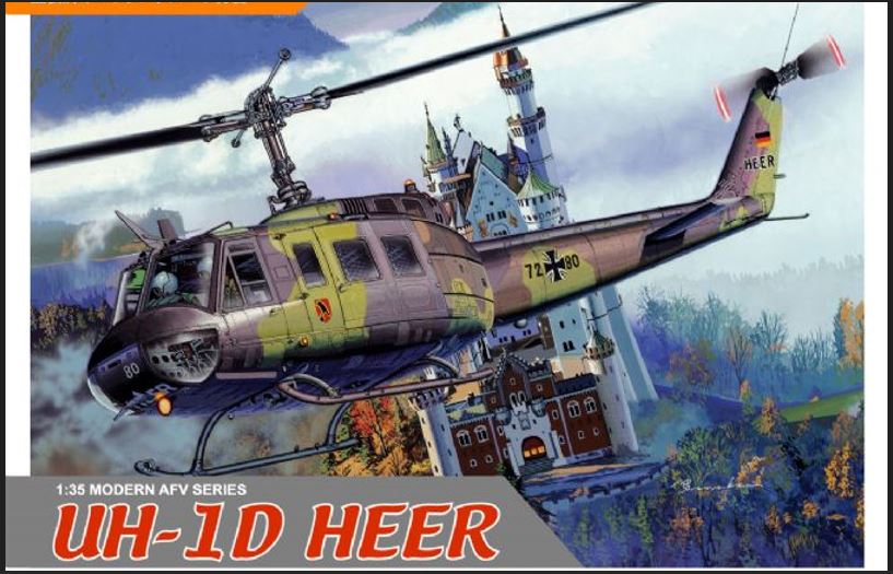 Dragon - UH-1D HEER KIT 1:35 - Cod. D3542