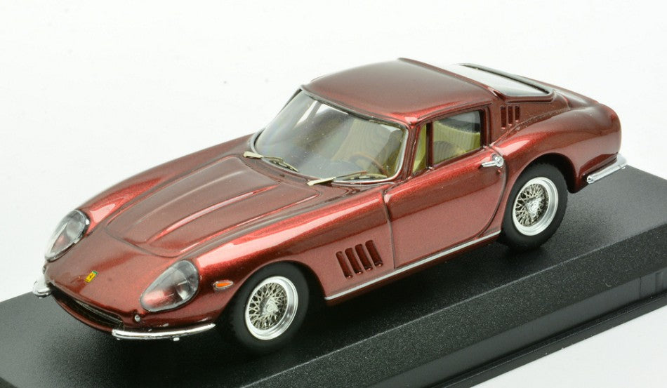 Best Model - FERRARI 275 GTB/4 1967 METALLIC RED 1:43 - Cod. BT9877