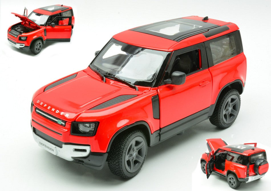 Rastar - LAND ROVER DEFENDER 90 RED 1:24 - Cod. RAT64700R