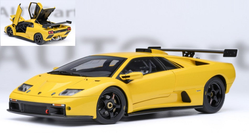 Autoart - LAMBORGHINI DIABLO GTR 1999 YELLOW 1:18 - Cod. AA79138