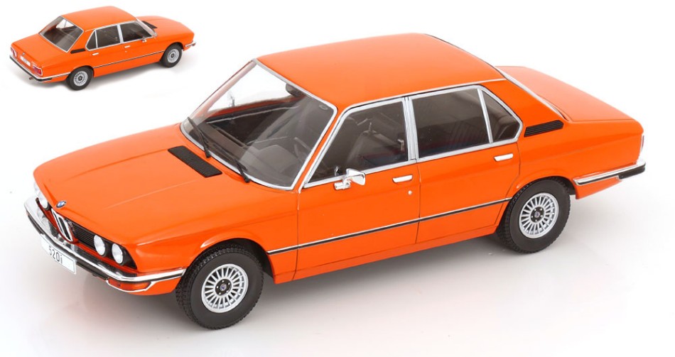 Modelcargroup - BMW 5er (E12) 1973 ORANGE 1:18 - Cod. MCG18540
