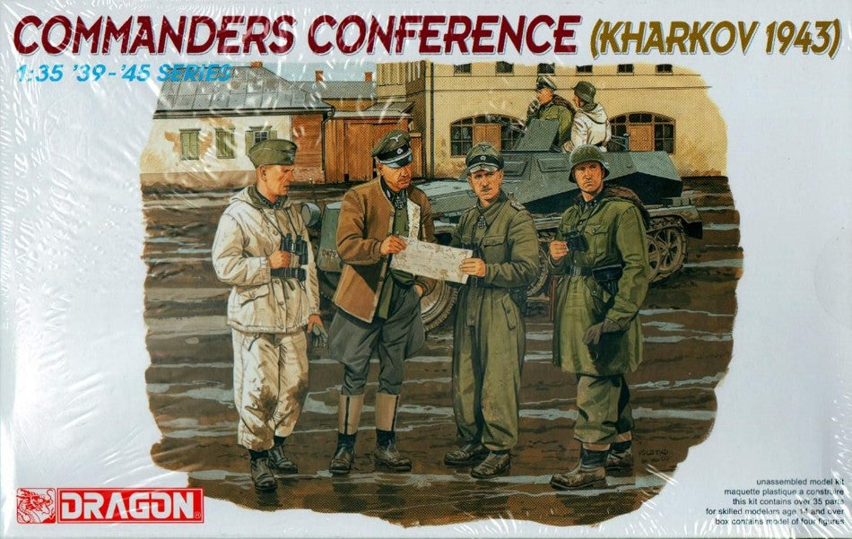 Dragon - COMMANDER CONFERENCE (KHARKOV 1943) KIT 1:35 - Cod. D6144