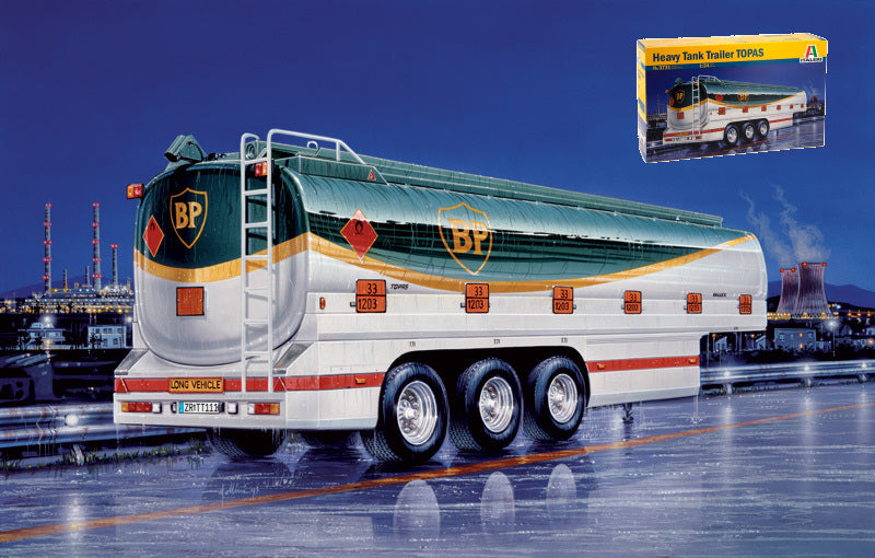 Italeri - RIMORCHIO CISTERNA TOPAS KIT 1:24 - Cod. IT3731