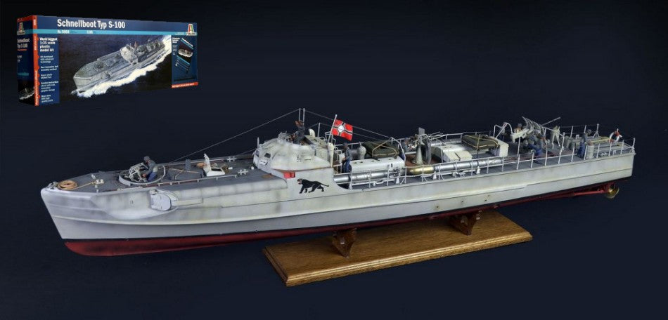 Italeri - SCHNELLBOOT S 100 TYP KIT 1:35 - Cod. IT5603