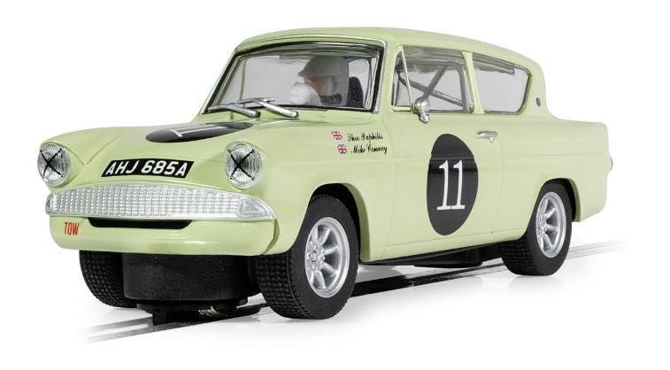 Scalextric - FORD ANGLIA 105E Theo Paphitis SLOT 1:32 - Cod. C4617