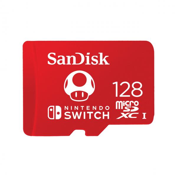 Switch Micro SDXC SanDisk 128GB SDSQXAO-128G-GNCZN for Nintendo Switch