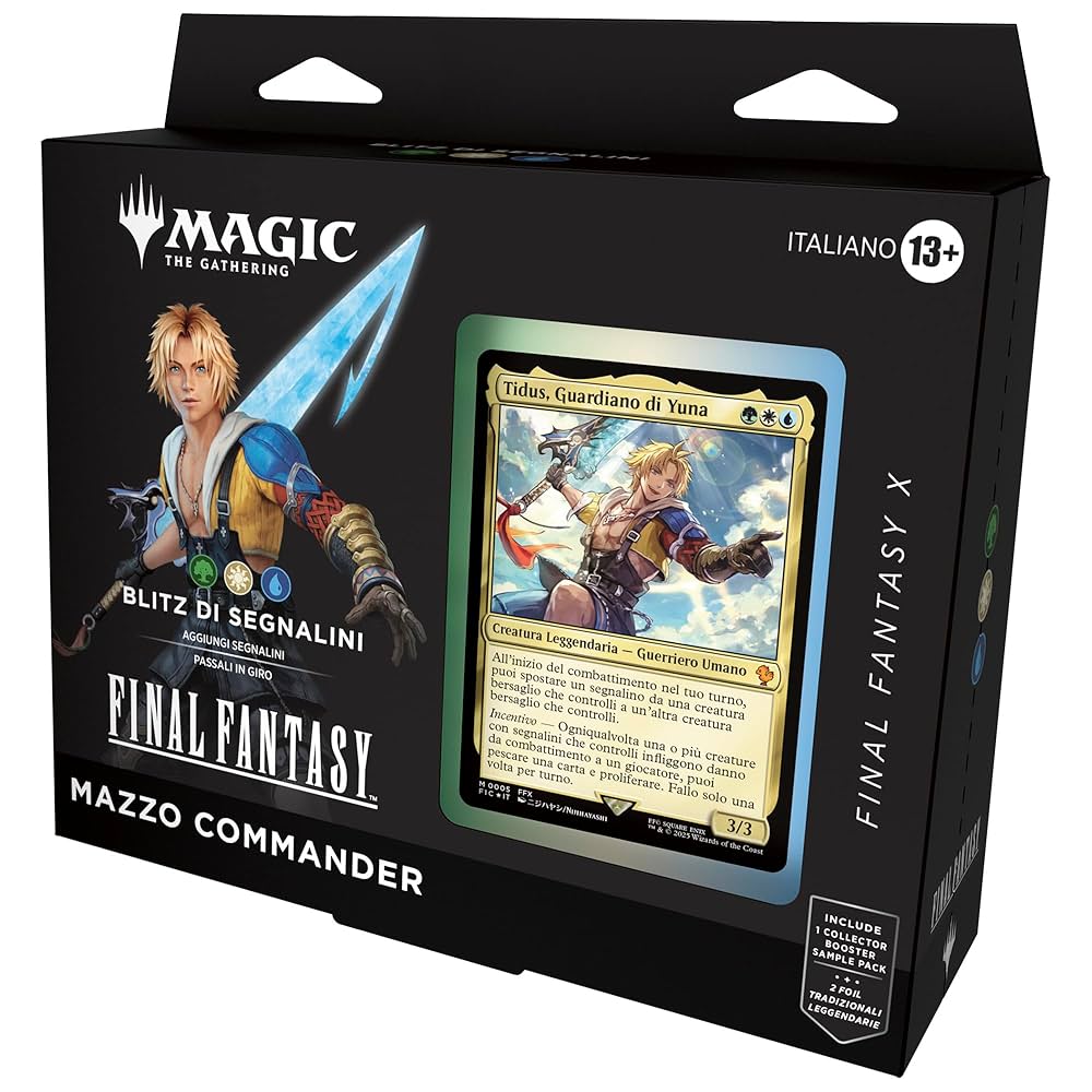 Magic: The Gathering Mazzo Commander Blitz di Segnalini FFX - ITA